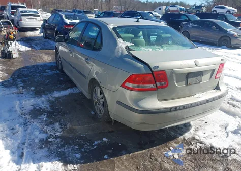 2007 Saab 9-3 2.0T z USA, uszkodzony, nr VIN YS3FD49Y771013758